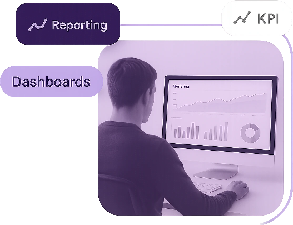 Reporting and dashboards that drive decisions