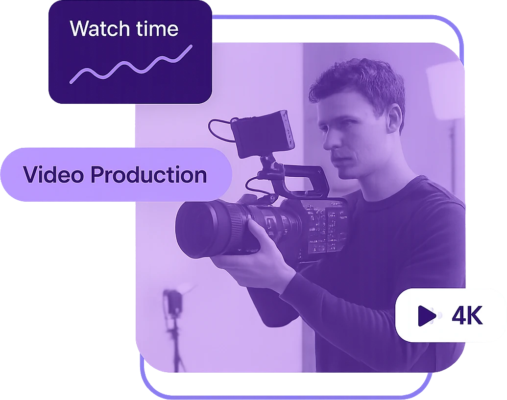 Video production that supports your pipeline